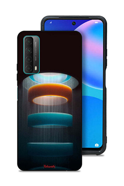 Tolwak غطاء حماية لهاتف هواوي بي سمارت (2021) بنمط حلقات فنية