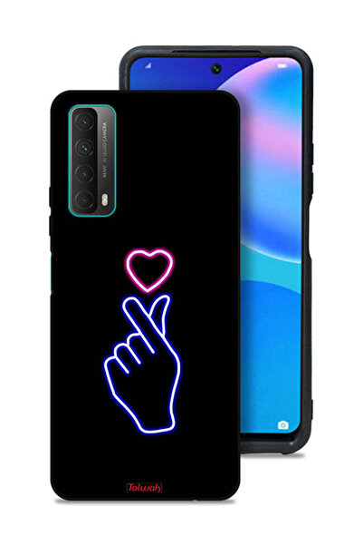 Tolwak غطاء حماية لهاتف هواوي Y7a بتصميم قلب سريع