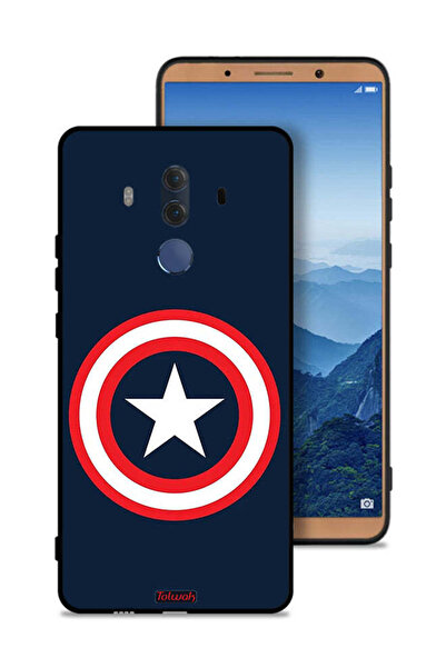 Tolwak غطاء حماية لهاتف هواوي ميت 10 برو كابتن أمريكا