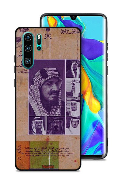 Tolwak غطاء حماية لهاتف هواوي بي 30 برو - صور قديمة لملوك السعودية