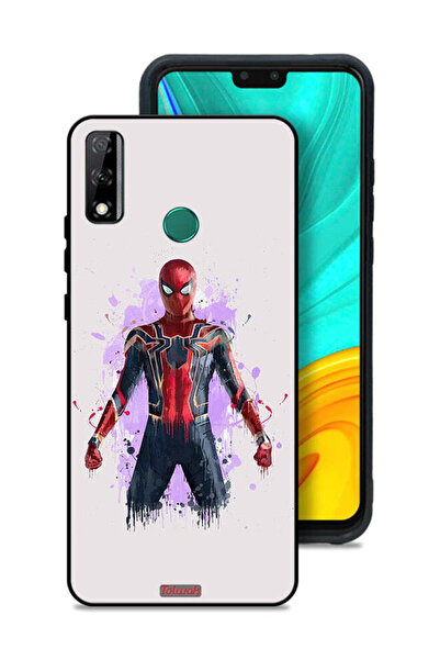 Tolwak غطاء حماية لهاتف هواوي Y8s بتصميم العنكبوت الحديدي