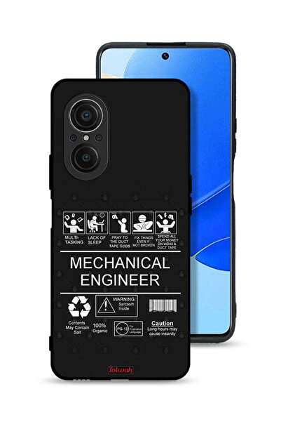 Tolwak غطاء حماية لهاتف هواوي نوفا 9 SE، ملصق مهندس ميكانيكي