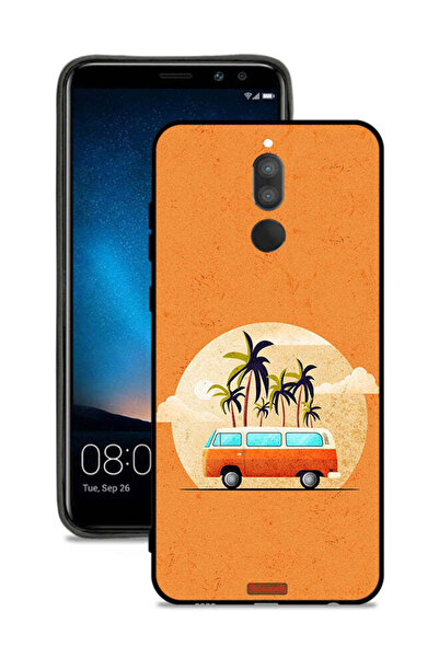 Tolwak غطاء حماية لهاتف هواوي ميت 10 لايت بتصميم حافلة فنية