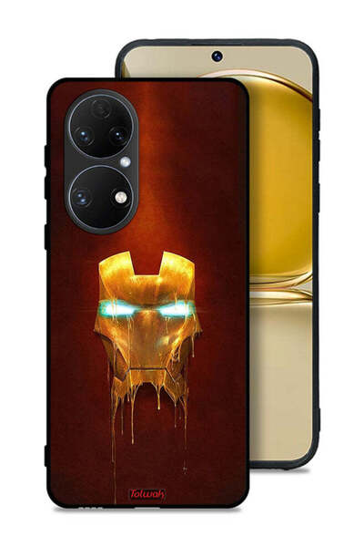 Tolwak غطاء حماية هواوي P50E من مارفل كوميكس آيرون مان