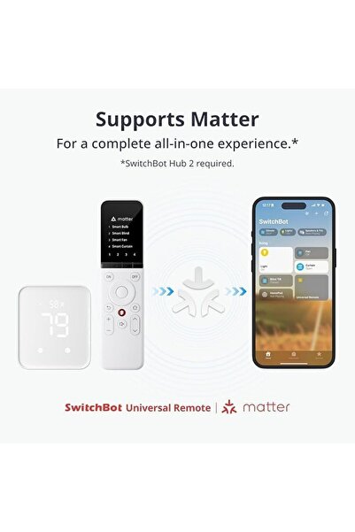 SwitchBot Multi-Use Smart Universal Remote Control with Customized App