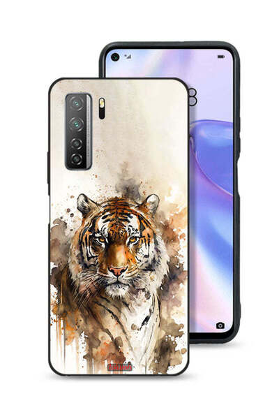 Tolwak غطاء حماية لهاتف هواوي نوفا 7 SE 5G بنقشة الفهد التجريدي