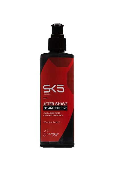 SK5 After Shave Cream Cologne Energy 250ml - Skin Protection & Hydration