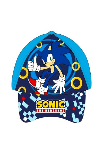 Sonic Boys' cap, multicolor, size 54 cm, So Fun, Sonic