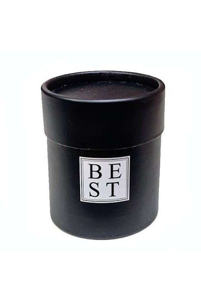 OEM Set 6 cutii Best, negru, diametrul 6 cm, inaltime 8 cm