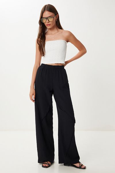 Lovelyİstanbul Tasseled Muslin Trousers