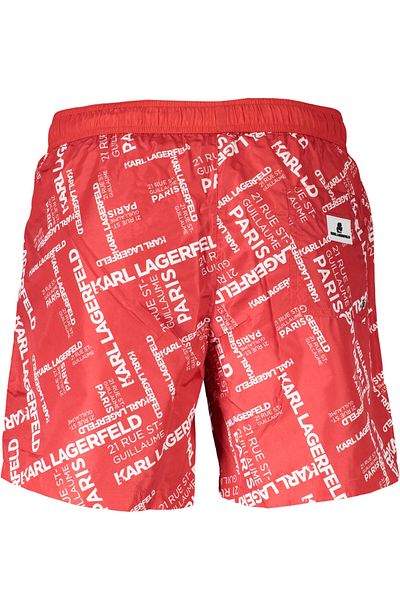 Karl Lagerfeld - Men's red swimsuit