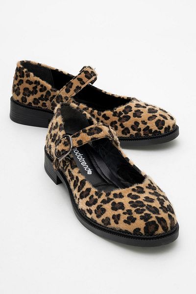 CCWAY AYAKKABI Women's Casual Shoes Leopard Suede