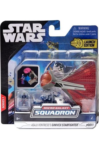 Star Wars طائرة جينيفيكس ستارفايتر من فئة المدرعات الخفيفة SWJ0005 من سرب المجرة الصغير