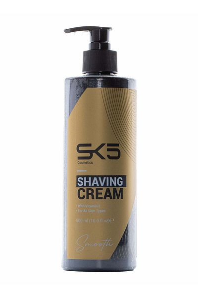 SK5 Professional Shaving Cream 500ml - Skin Protection Formula