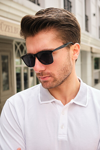 Monvago Mv2014P Polarized Black Men's Sunglasses