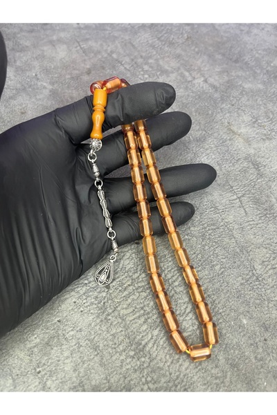 Mos Tespih سبحة من العنبر ذات عصا عالية الجودة