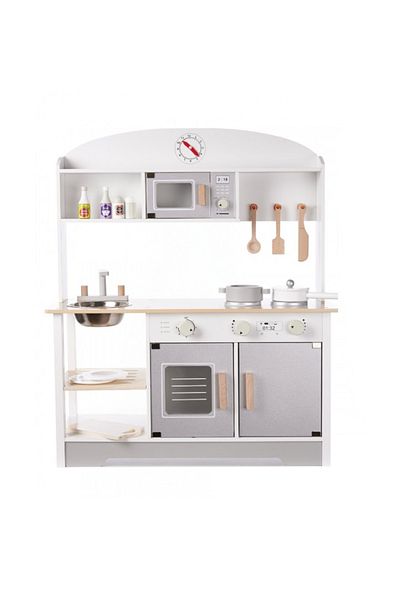 Ikonka Wooden kitchen for children MDF Modern + accessories