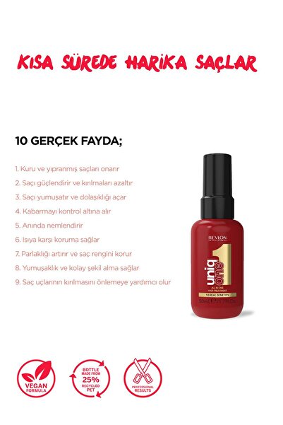 Uniq One UniqOne Hair Treatment 50ml - Saç Bakım Krem Spreyi