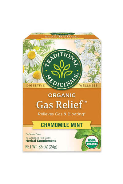 TRADITIONAL MEDICINALS علاج تقليدي للغازات، 16 كيس شاي 00221