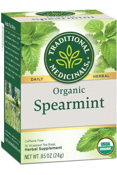 TRADITIONAL MEDICINALS شاي النعناع الطبي التقليدي، 16 كيس شاي 00163