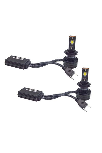 divendi-ro Set of 2 LED bulbs H7 V88S Canbus, 380W, 18000Lm, 6000K, white-rece light