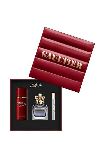 Jean Paul Gaultier Scandal, Men's Set, Eau de Toilette 50ml+Deo Spray 150ml+ Eau de Toilette 10ml