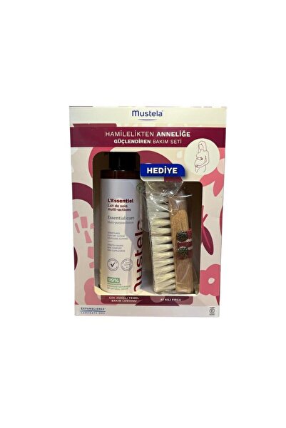 Mustela Maternite Çok Amaçlı Temel Bakım Losyonu 200 ml + At Kılı Fırça Hediye - SKT: 05/2027