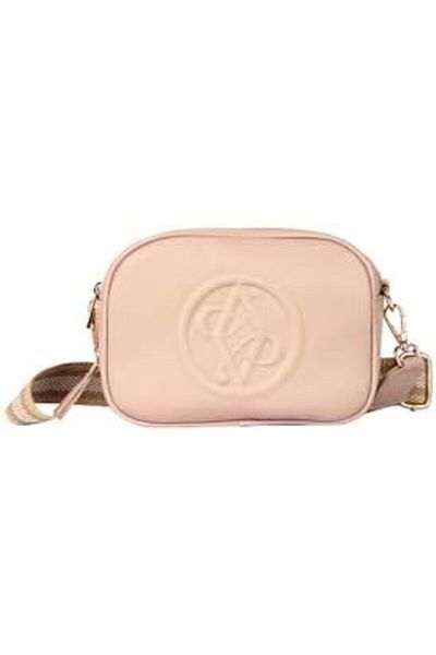 AMICA Rue Ladies Leather Women's Shoulder Crossbody Bag with Woven Strap