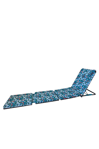 Herrmen 3 Minderli Portatif Şezlong - Çantalı