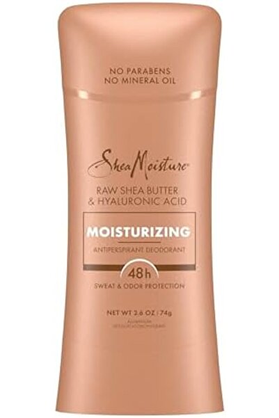 Shea Moisture Antiperspirant Deodorant Stick with Raw Shea Butter and Hyaluronic Acid Moisturizing for 48 Hours of