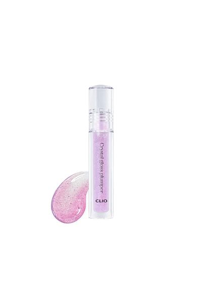 CLIO Crystal Gloss Plumper #02 Spicy Berry Tea 3.4 g - purple lip gloss