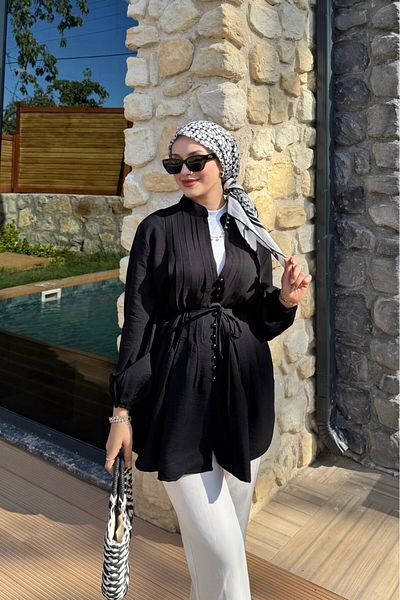 lurex moda Cămașă din voal de bumbac
