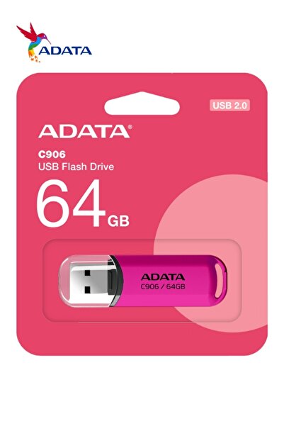 Adata محرك أقراص فلاش USB 2.0 صغير الحجم C906 | خفيف الوزن وسريع لنقل البيانات