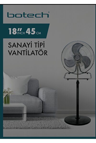 Botech 18" SANAYİ TİPİ VANTİLATÖR