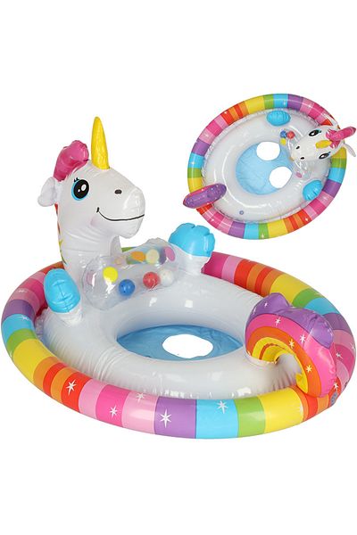 Intex Inflatable swimming ring for children Happy Unicorn