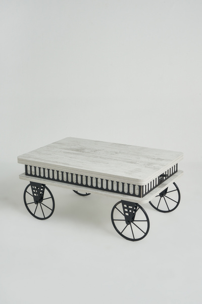 kolexonline Luna Akıllı Sehpa, Çalışma Masası, Yemek Masası, Yer Sofrası, Tek...