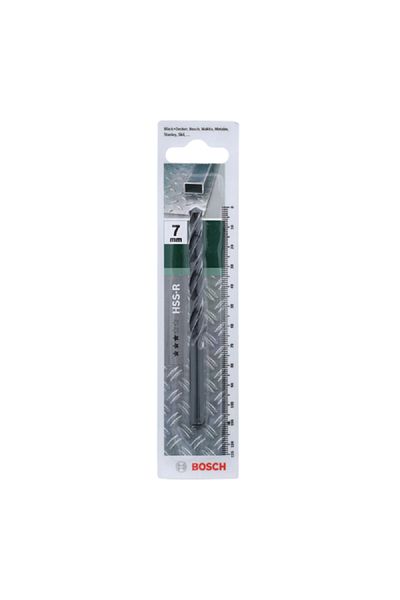 Bosch Metal Drill Bit Dark Grey 7 x 109mm