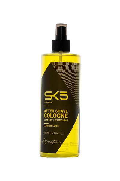 SK5 After Shave Cologne Attraction - Skin Soothing Formula 500ml