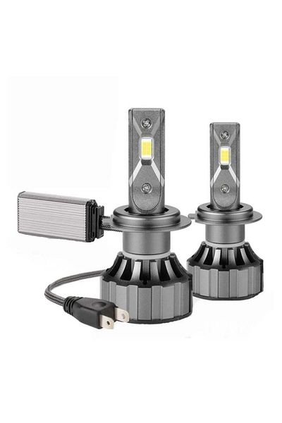 divendi-ro Set of 2 LED bulbs H7 model V20, power 120W, Canbus, 12000Lm, 6000K, IP67