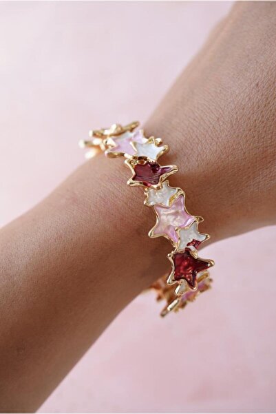AŞIK ACCESSORIES سوار نجمة ملونة