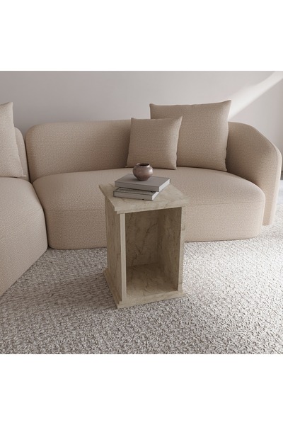ALONEX HOME DİANA LAHİD TEKLİ YAN SEHPA, DEKORATİF SEHPA, MODÜLER SEHPA
