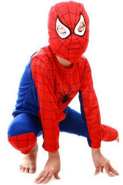 OEM Spiderman costume for children, age 5 years, Red, size L