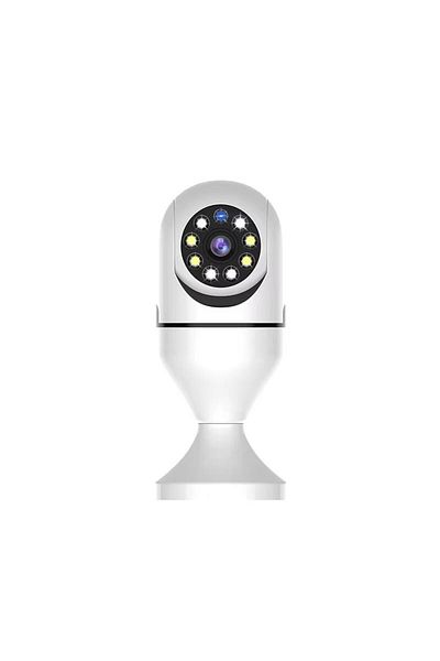 JustZEN Camera surveillance type bulb JustZEN, HD resolution 1280*720 p, 3 MP, Panorama 360, Night Vision, M