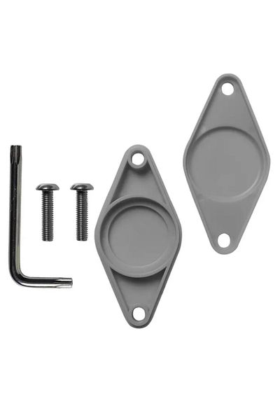 THD Airtag Tracker Holder, THD, Bike Attachment, Gray