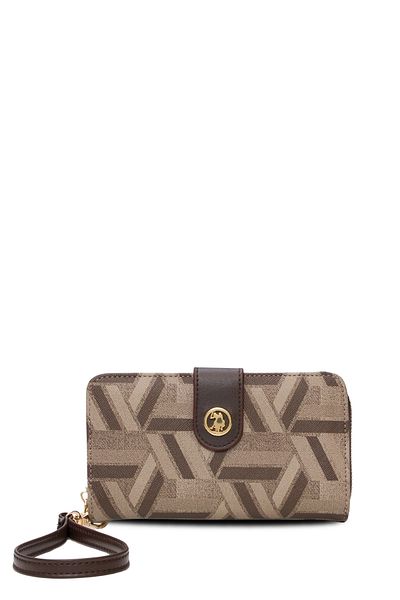 U.S. Polo Assn. Coffee Women's Portfolio Bag Usc25719