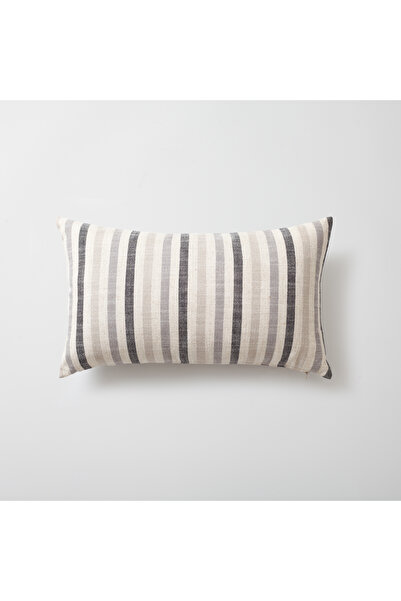 Fineroom Living "Stripeonstripe" - Decorative Pillow - 3-Piece Combination Set (Including Ic Pillow)