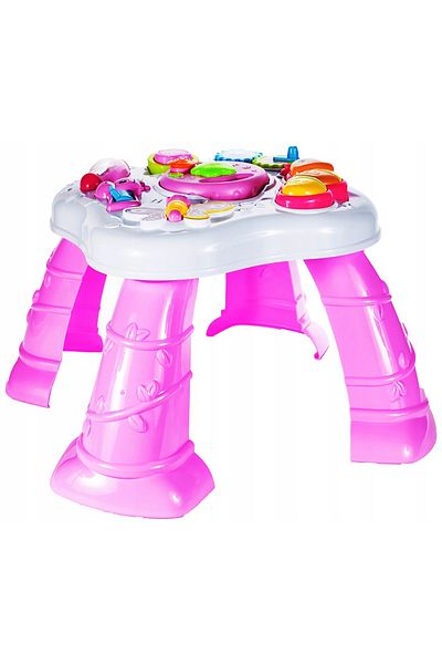 IDL INTERACTIVE Activity Center Buclucasa Table, Equipped with Various Educational Elements, Sounds