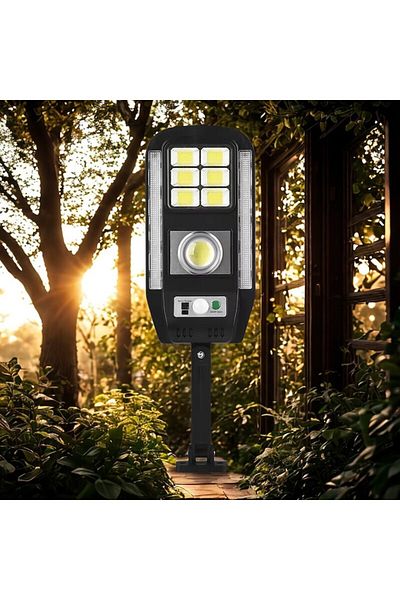 NEXTLY Lampa solara de exterior cu telecomanda NEXTLY, ajustabila, ABS, CL-728, negru