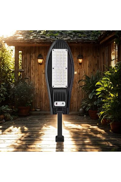 NEXTLY Lampa solara de exterior cu telecomanda NEXTLY, ajustabila, 49x4 leduri SMD, ABS, W778A, negru