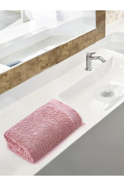 Karna Home Бавовняний великий банний рушник Esra 90x150